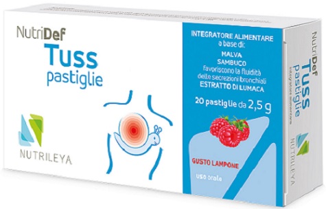 NUTRIDEF TUSS 20 PASTIGLIE LAMPONE - pharmaluna