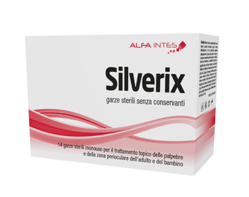 GARZA PERIOCULARE SILVERIX 14 PEZZI - pharmaluna