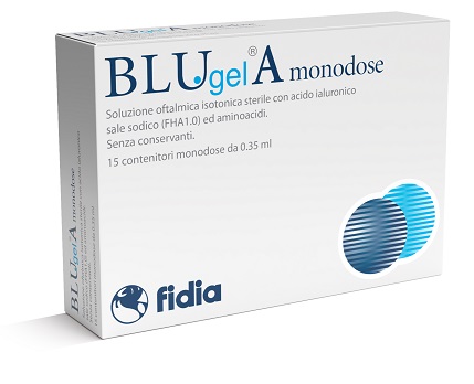 BLU GEL A MONODOSE GOCCE OCULARI 15 CONTENITORI MONODOSE - pharmaluna