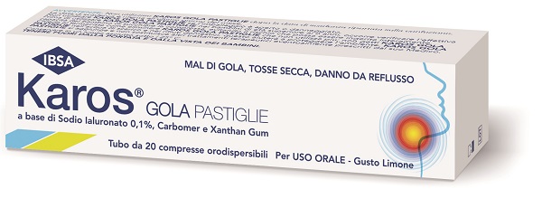 KAROS GOLA 20 PASTIGLIE ORODISPERSIBILI - pharmaluna