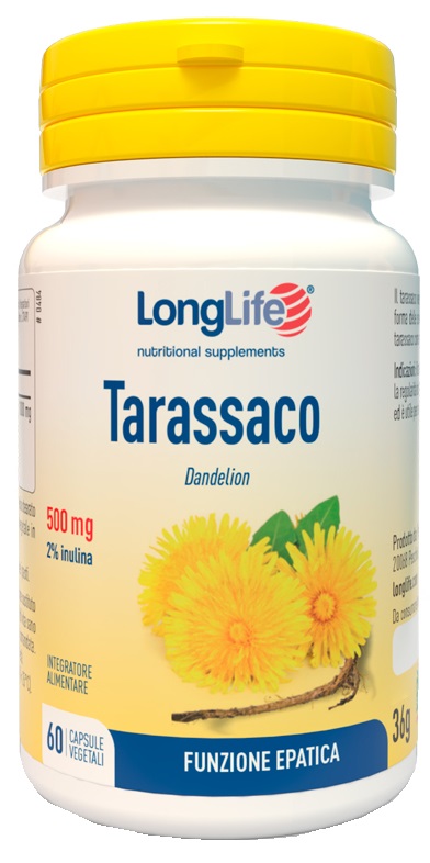 LONGLIFE TARASSACO 60 CAPSULE - pharmaluna