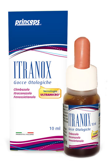 ITRANOX GOCCE OTOLOGICHE 10 ML - pharmaluna