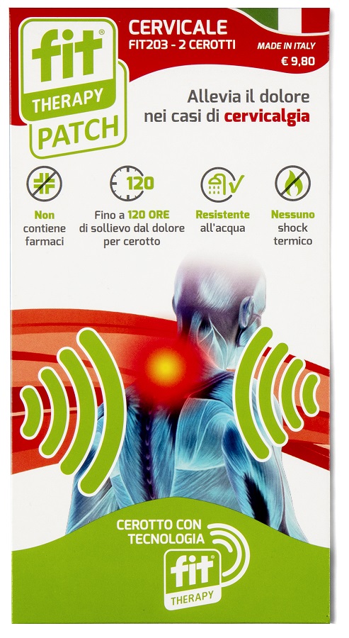 CEROTTO FIT THERAPY CERVICALE 2 PEZZI - pharmaluna