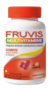 FRUVIS MULTIVITAMINE GOMMOSE 60 GELATINE DA 2 G - pharmaluna