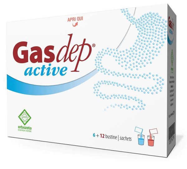GASDEP ACTIVE 6+12 BUSTINE - pharmaluna