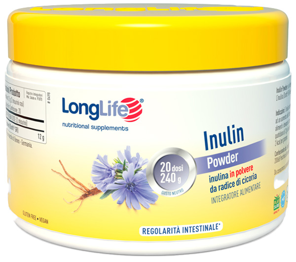 LONGLIFE INULINA POWDER 240 G - pharmaluna