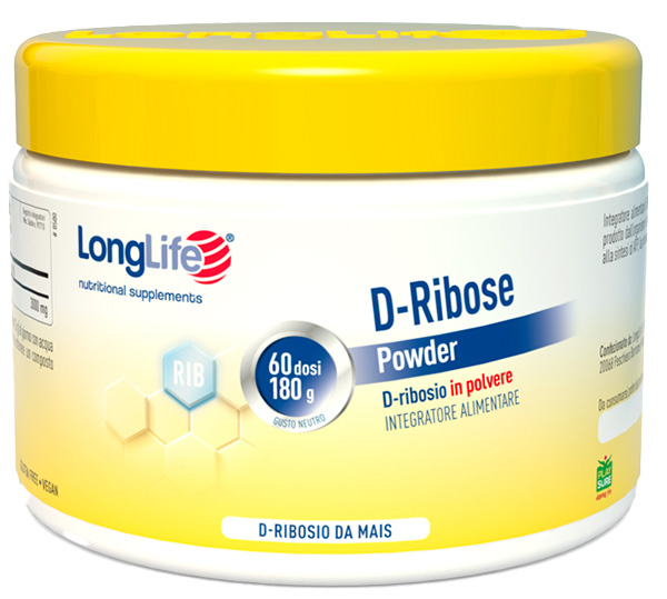 LONGLIFE D-RIBOSE POWDER 180 G - pharmaluna