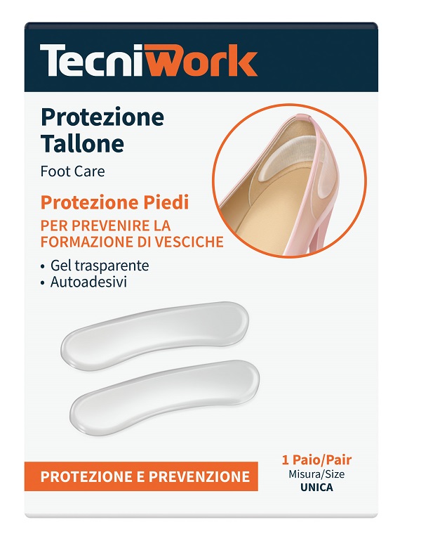 PROTEZIONE INVISIBILE TALLONE GEL TRASPARENTE 1 PAIO - pharmaluna