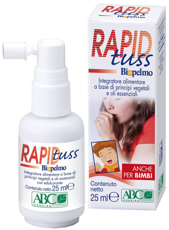 BIOPELMO RAPID TUSS SPRAY 25 ML - pharmaluna