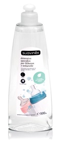 SUAVINEX DETERSIVO SPECIFICO PER BIBERON E TETTARELLE 500 ML - pharmaluna