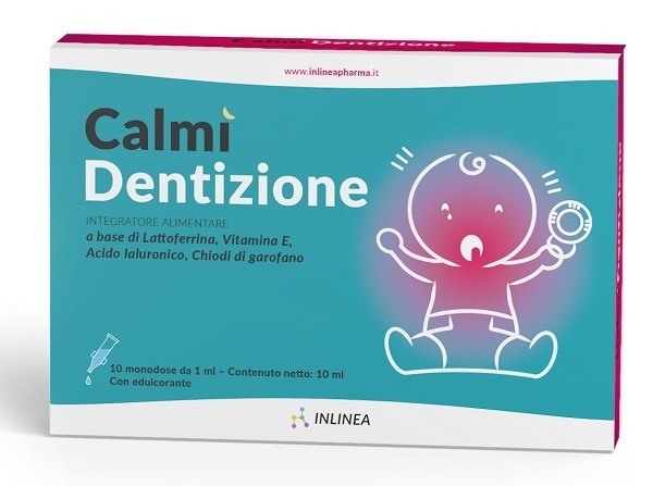 CALMI' DENTIZIONE 10 FLACONCINI MONODOSE DA 1 ML - pharmaluna