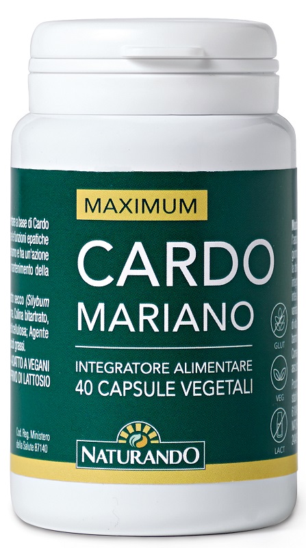 MAXIMUM CARDO MARIANO 40 CAPSULE - pharmaluna