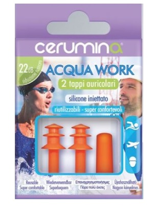 CERUMINA ACQUA WORK 2PZ - pharmaluna