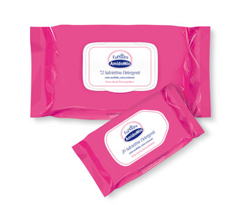 EUPHIDRA AMIDOMIO SALVIETTE 20 PEZZI - pharmaluna