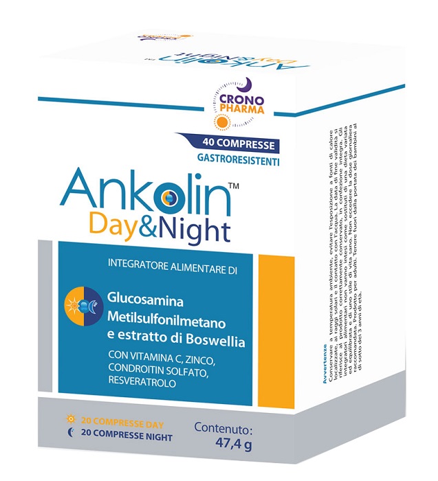 ANKOLIN DAY & NIGHT 40 COMPRESSE - pharmaluna