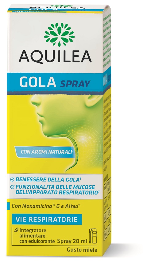 AQUILEA FLU SPRAY GOLA 20 ML - pharmaluna
