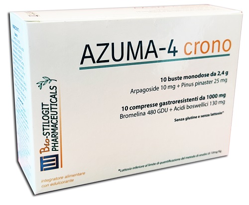 AZUMA-4 CRONO 10 COMPRESSE + 10 BUSTE - pharmaluna