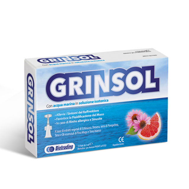 GRINSOL 15 FIALE X 5 ML - pharmaluna