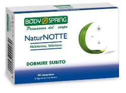 BODY SPRING NATUR NOTTE 30 COMPRESSE - pharmaluna