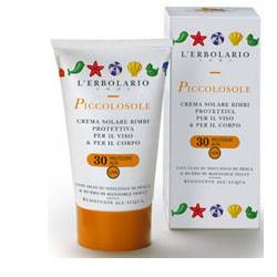 PICCOLOSOLE CREMA SOLARE BIMBI PROTETTIVA VISO E CORPO SPF30 125 ML - pharmaluna