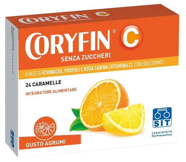 CORYFIN C SENZA ZUCCHERO AGRUMI 48 G - pharmaluna