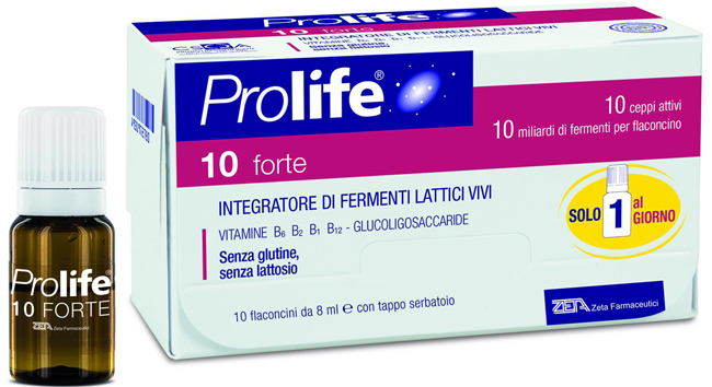 PROLIFE 10 FORTE 10 FLACONCINI DA 8 ML - pharmaluna