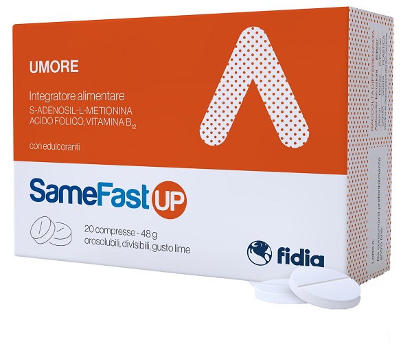 SAMEFAST UP 20 COMPRESSE OROSOLUBILI DIVISIBILI - pharmaluna