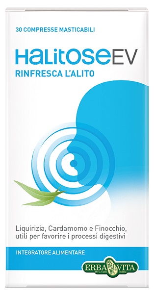 HALITOSE EV 30 TAVOLETTE MASTICABILI - pharmaluna