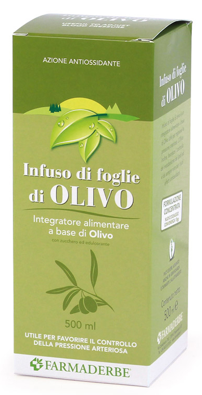 OLIVO INFUSO FOGLIE 500 ML - pharmaluna
