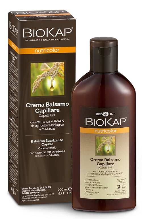 BIOKAP NUTRICOLOR CREMA BALSAMO CAPILLARE 200 ML - pharmaluna
