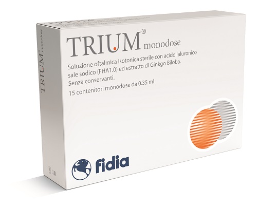 TRIUM MONODOSE GOCCE OCULARI 15 FLACONCINI - pharmaluna