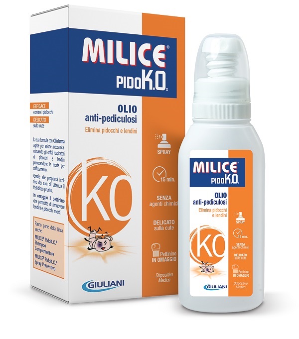 MILICE PIDOKO OLIO ANTIPEDICULOSI 75ML - pharmaluna