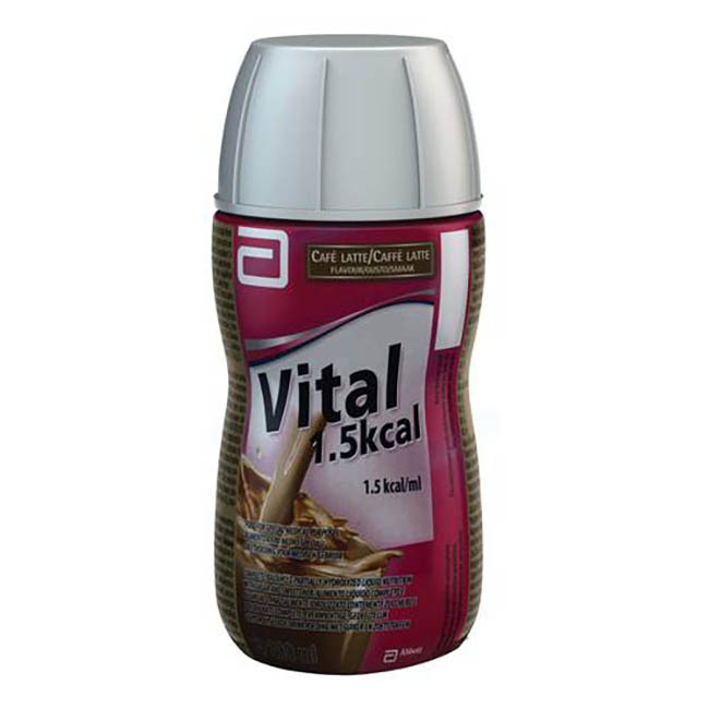 VITAL 1,5KCAL CAFFE' LATTE 200 ML - pharmaluna