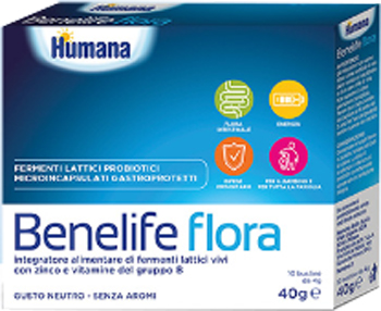 BENELIFE FLORA 10 BUSTINE DA 4 G - pharmaluna