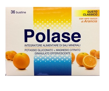 POLASE ARANCIA 36 BUSTINE EFFERVESCENTI - pharmaluna