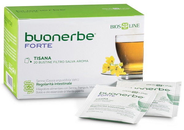 BIOSLINE BUONERBE REGOLA TISANA 20 BUSTINE - pharmaluna