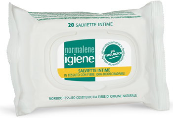 NORMALENE IGIENE SALVIETTE INTIME 20 PEZZI - pharmaluna