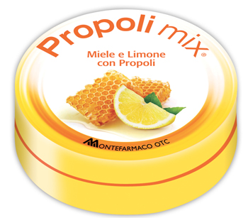 PROPOLI MIX MIELE LIMONE 30 CARAMELLE - pharmaluna