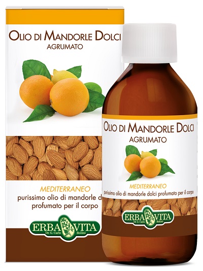 OLIO MANDORLE AGRUMATO 250ML - pharmaluna