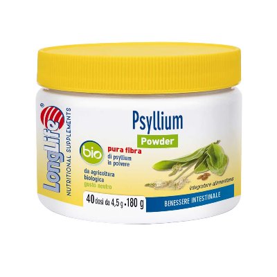 LONGLIFE PSYLLIUM POWDER BIO 180 G - pharmaluna
