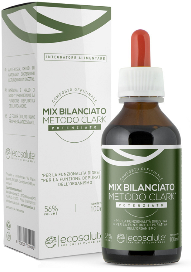 MIX BILANCIATO CLARK COMPOSTO OFFICINALE 100 ML - pharmaluna
