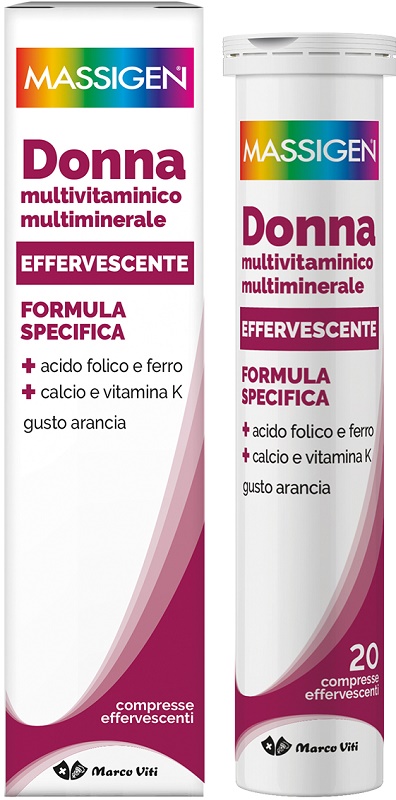 DAILYVIT+ MULTIVITAMINICO E MULTIMINERALE DONNA EFFERVESCENTE 20 COMPRESSE - pharmaluna
