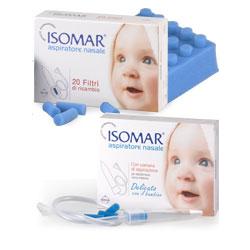 ASPIRATORE NASALE ISOMAR SET + 3 FILTRI OMAGGIO - pharmaluna