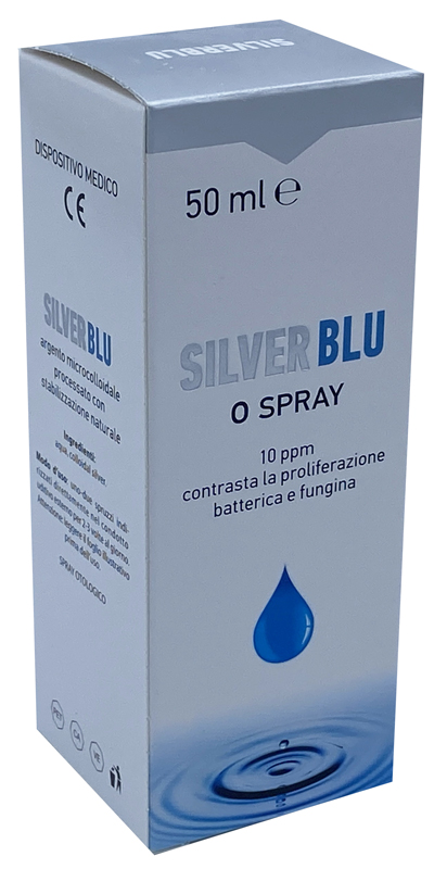 SILVER BLU O SPRAY OTOLOGICO 50 ML - pharmaluna