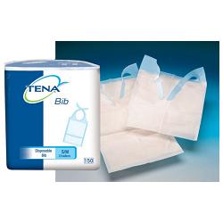 BAVAGLI MONOUSO TENA BIB MISURA SMALL/MEDIA 150 PEZZI - pharmaluna