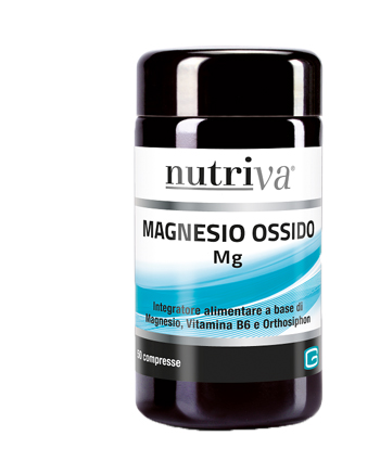 NUTRIVA MAGNESIO OSSIDO GI GROUP 50 COMPRESSE 1 G - pharmaluna