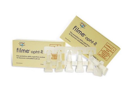 FILME OPHT-R LIQUIDO OFTALMICO PROTETTIVO 10 FLACONCINI 0,5 ML - pharmaluna