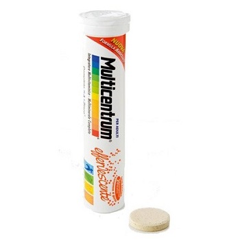MULTICENTRUM ADULTI EFFERVESCENTE 20 COMPRESSE - pharmaluna