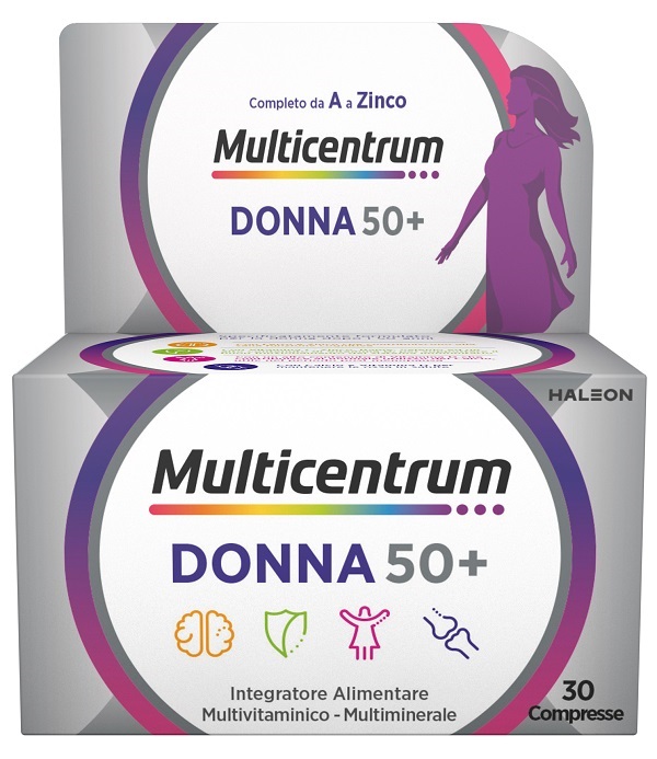 MULTICENTRUM DONNA 50+ 30 COMPRESSE - pharmaluna