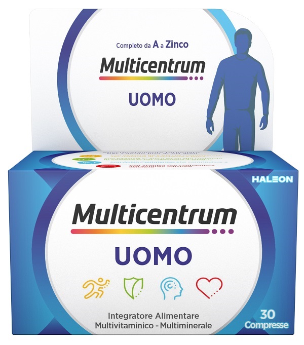 MULTICENTRUM UOMO 30 COMPRESSE - pharmaluna